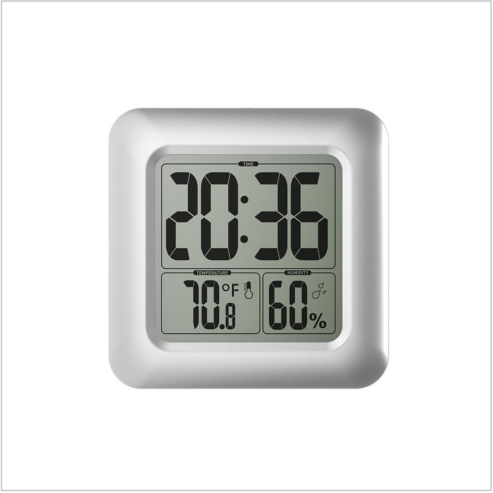 Baldr Bathroom Clock LCD Waterproof Shower