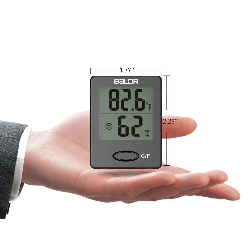 Digital Thermometer Hygrometer, Indoor/outdoor Humidity Meter