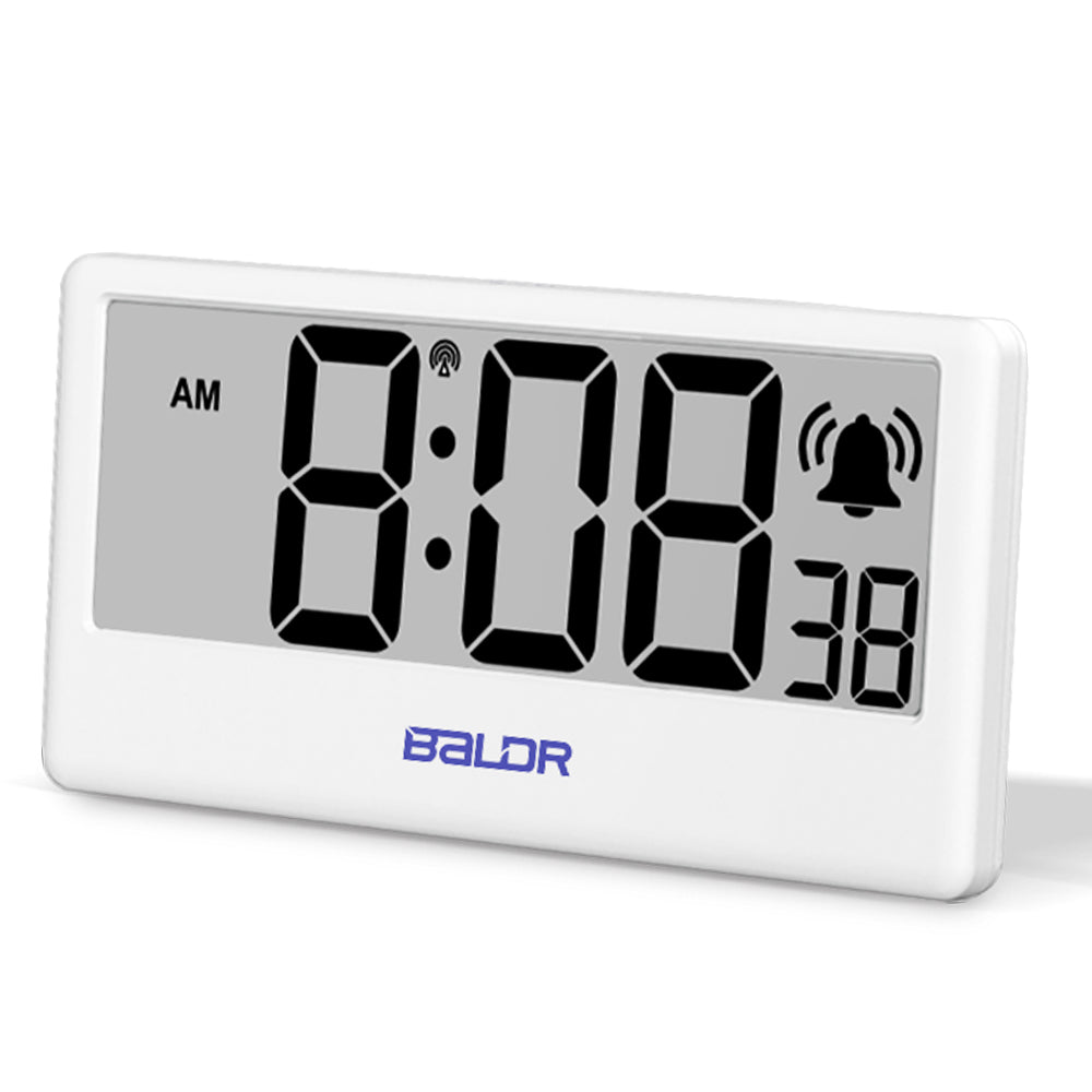 Baldr Internet Clock with automatic time updates and easy-to-read digital display for precise timekeeping, ideal for home and office use.