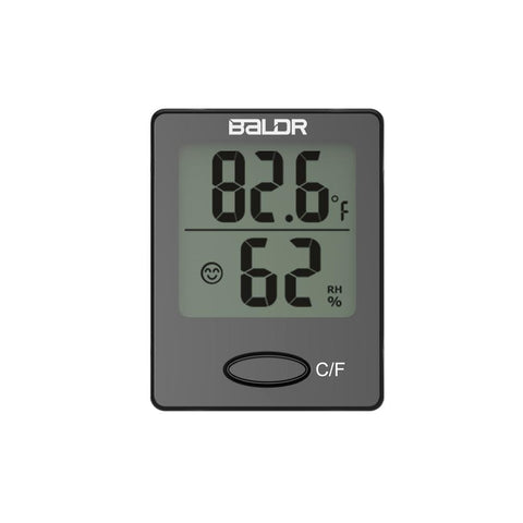 BALDR Digital Mini Hygrometer & Indoor Thermometer - Monitor Room