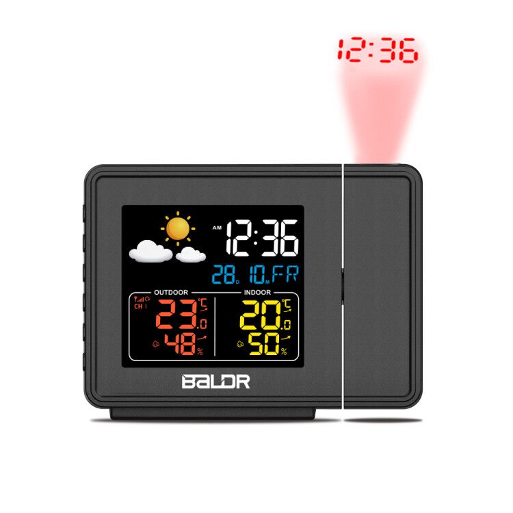 BALDR WS0359 Weather Station Wireless Indoor Outdoor with