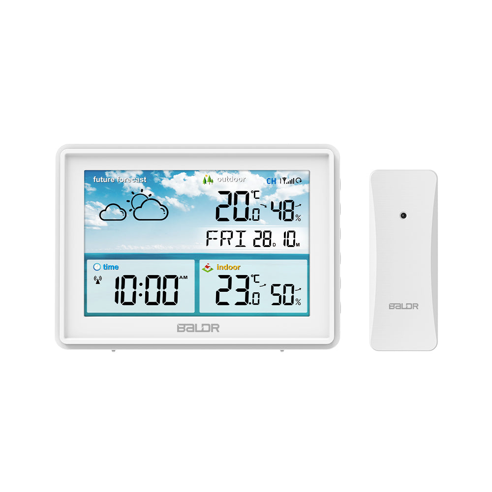 BALDR WS0359 Weather Station Wireless Indoor Outdoor with