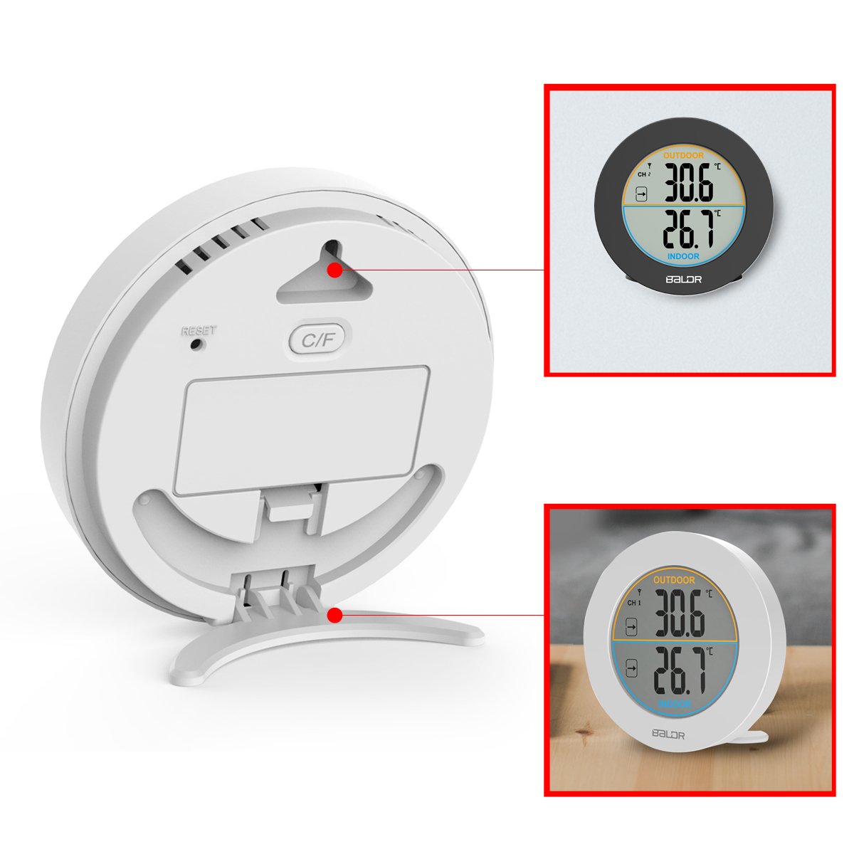 Learning Advantage™ Indoor / Outdoor Classroom Thermometer